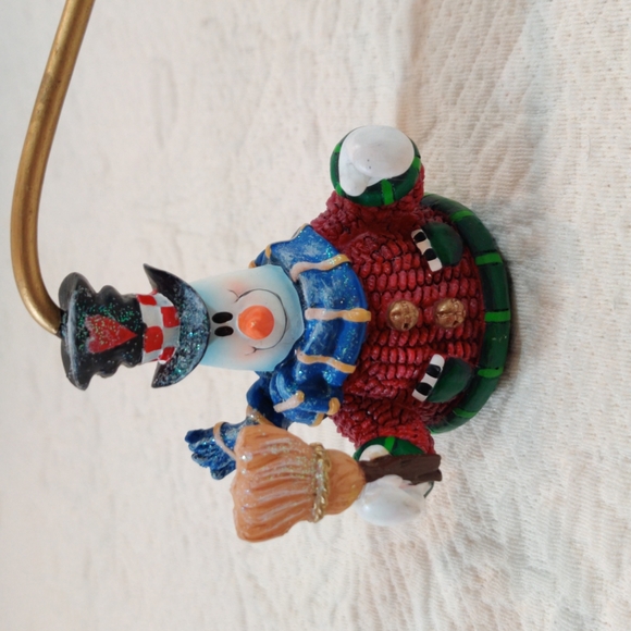 Snowmen Christmas Candle Snuffer - Picture 2 of 10